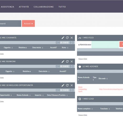 Sistema CRM - Software gestionale CRM gpl