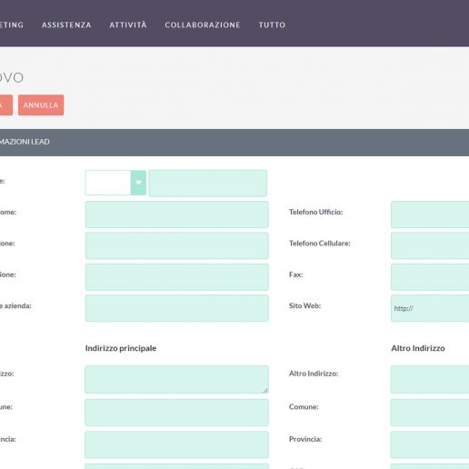 Sistema CRM - Software gestionale CRM gpl